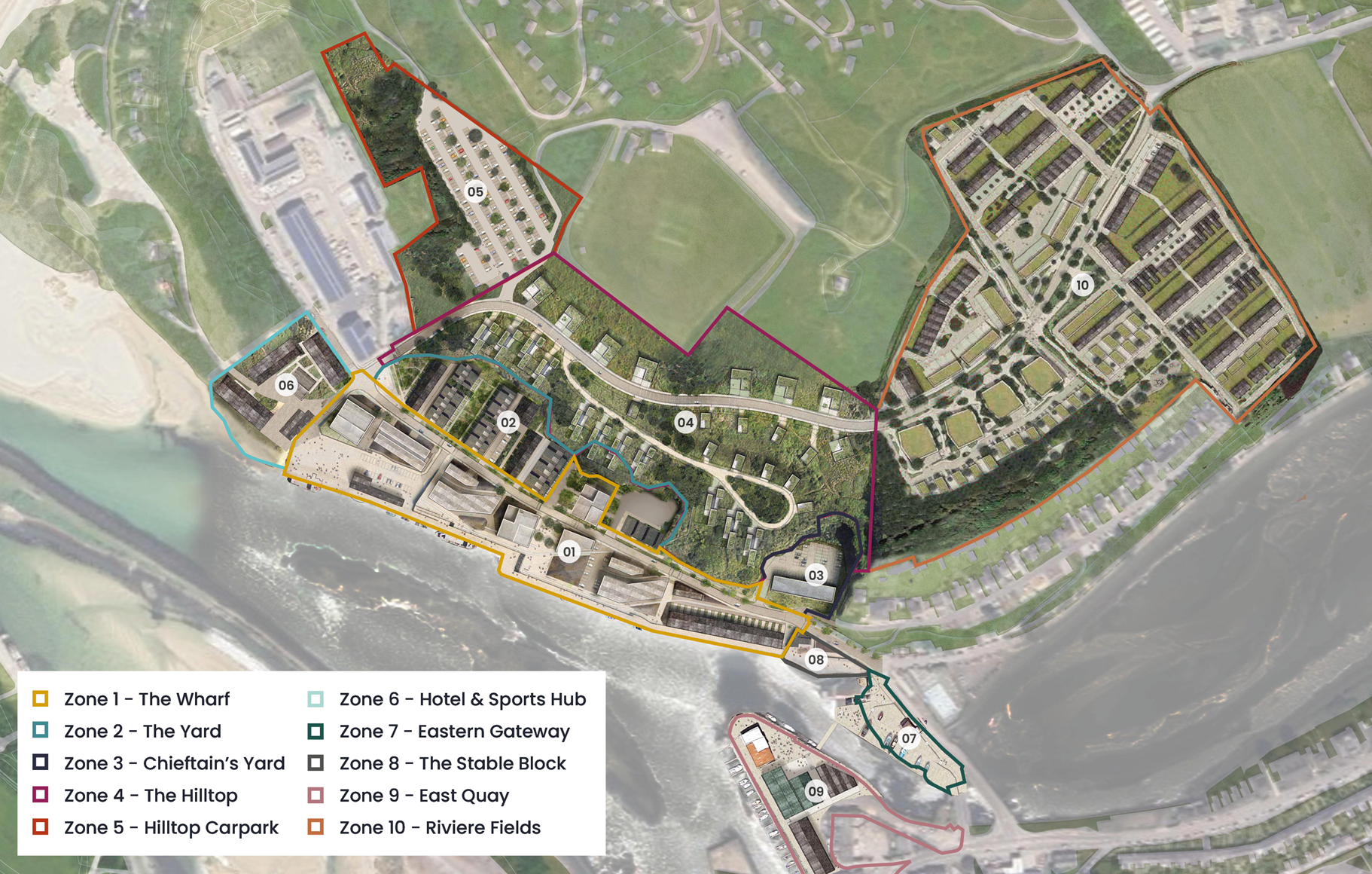 Hayle North Quay Map